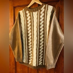 Vintage Cable Knit Sweater